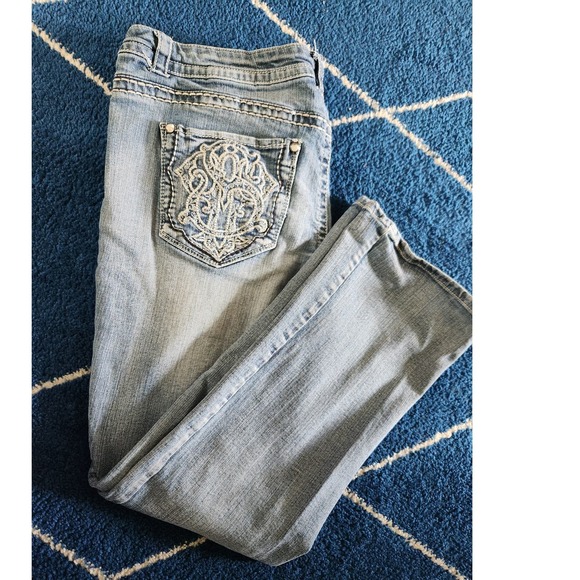 Paisley Sky Women's Size 18 Medium Wash Bootcut Jeans - Picture 1 of 9